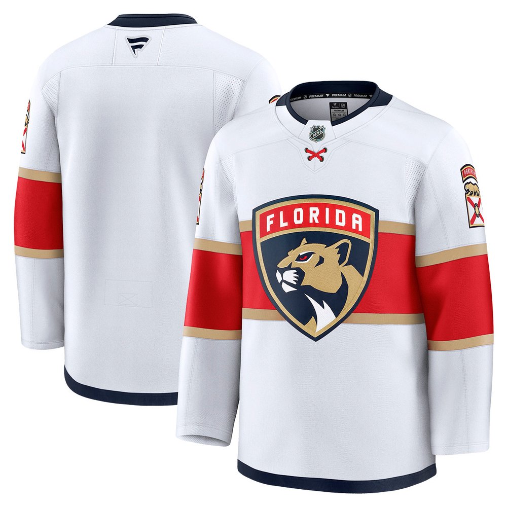 Youth Florida Panthers White Home Jersey