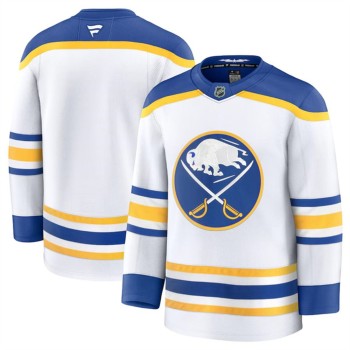 Youth Buffalo Sabres Blank White 2024-25 Away Stitched Hockey Jersey Youth Buffalo Sabres Blank White 2024-25 Away Stitched Hockey Jersey