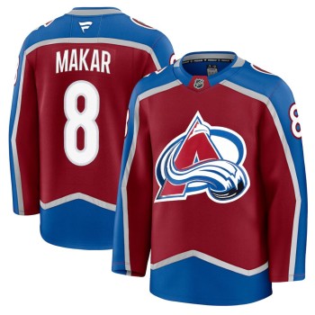 Youth Colorado Avalanche #8 Cale Makar Burgundy Home Jersey