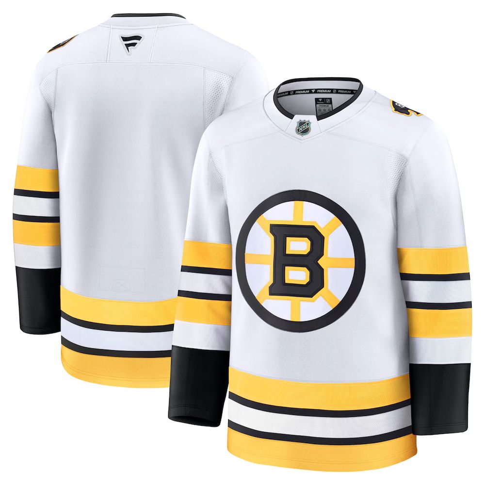 Youth Boston Bruins White Away Jersey Youth Boston Bruins White Away Jersey
