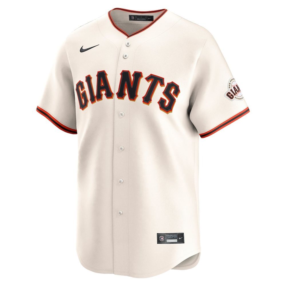 Men's San Francisco Giants #26 Matt Chapman Nike Cream Home Limited Player Jersey