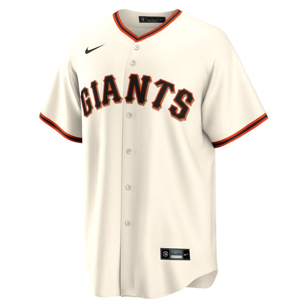 Men's San Francisco Giants #26 Matt Chapman Nike Cream Home Replica Jersey