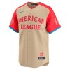 Men's American League Salvador Perez Cream 2024 MLB All-Star Game Limited Player Jersey