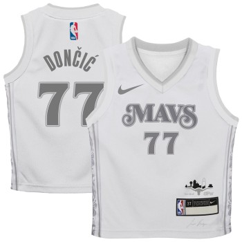 Toddler Dallas Mavericks Luka Don?i? White 2024/25 Swingman Player Jersey - City Edition Toddler Dallas Mavericks Luka Don?i? White 2024/25 Swingman Player Jersey - City Edition