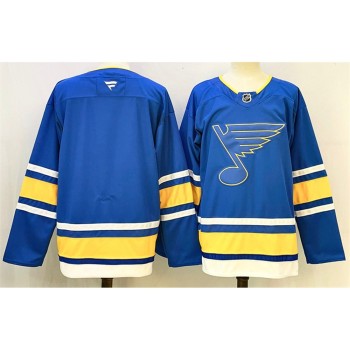 Youth St. Louis Blues Blank Blue 2025 Stitched Hockey Jersey Youth St. Louis Blues Blank Blue 2025 Stitched Hockey Jersey