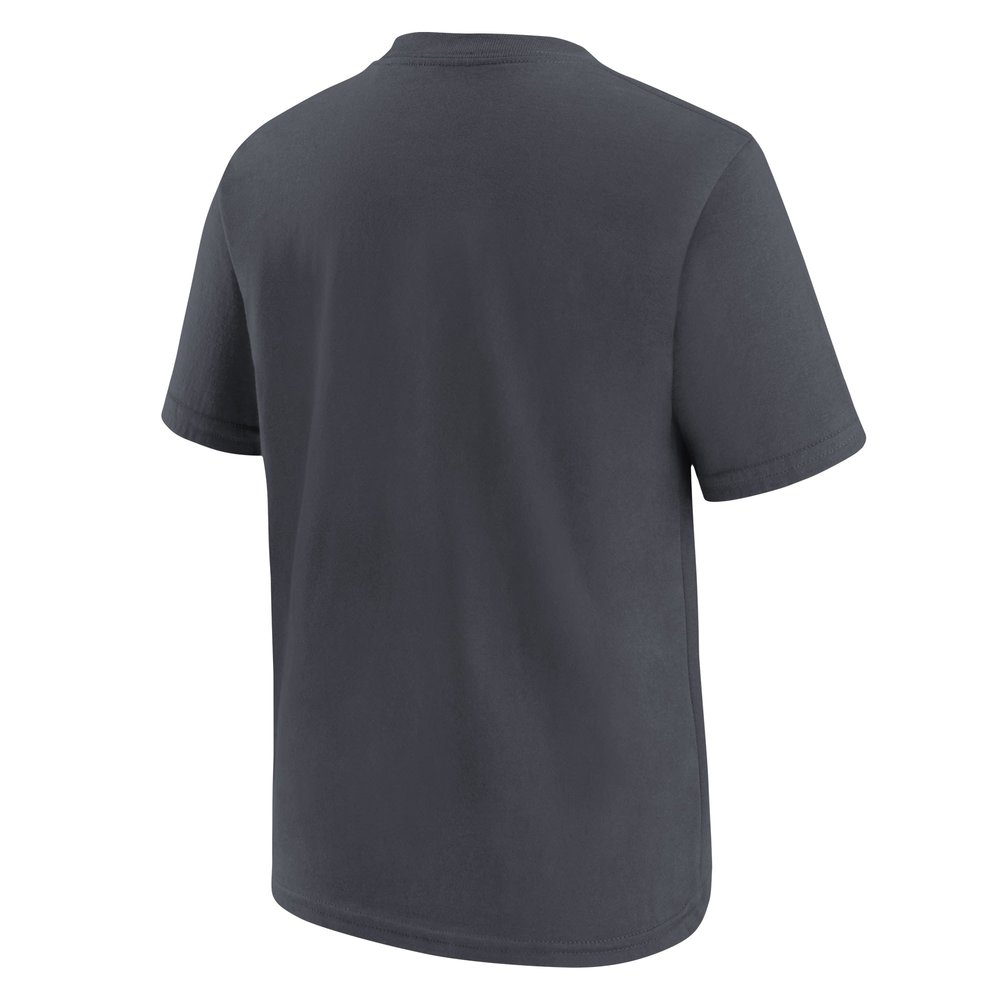 Youth Philadelphia Eagles  Anthracite Super Bowl LIX Champions Locker Room Trophy Collection T-Shirt