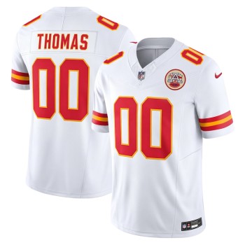 Men's Kansas City Chiefs R Mason Thomas White 2026 NFL Draft Vapor F.U.S.E. Limited Jersey
