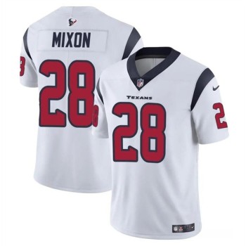 Men's Houston Texans #28 Joe Mixon White Vapor Untouchable Stitched Football Jersey Men's Houston Texans #28 Joe Mixon White Vapor Untouchable Stitched Football Jersey