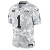 Men's New York Jets Sauce Gardner Arctic Camo 2024 Salute to Service Limited Jersey