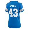 Women's Detroit Lions Jake Bates  Blue Team Game Jersey
