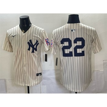 Youth New York Yankees #22 Ben Rice Cream 2026 Field of Dreams Stadium Baseball Jersey Youth New York Yankees #22 Ben Rice Cream 2026 Field of Dreams Stadium Baseball Jersey