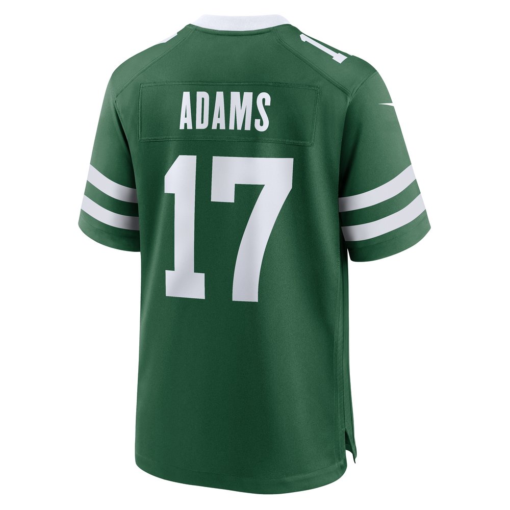 Men's New York Jets #17 Davante Adams Legacy Green Game Jersey