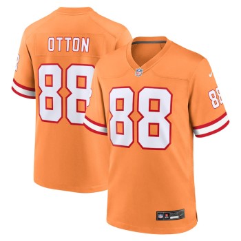 Men's Tampa Bay Buccaneers #88 Cade Otton Nike Orange Alternate Game Jersey