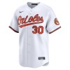 Men's Baltimore Orioles #30 Grayson Rodriguez White Alternate Limited Player Jersey