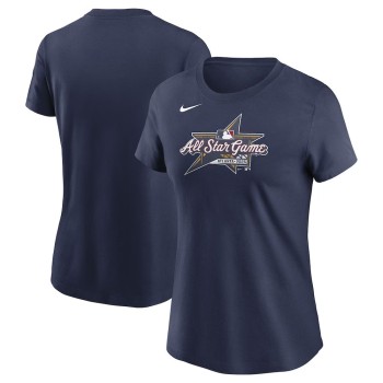 Women's Nike Navy 2025 MLB All-Star Game Logo T-Shirt