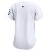 Women's Los Angeles Dodgers White 2024 World Series Home Limited Jersey