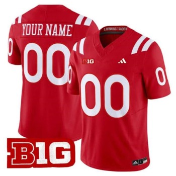 Men's Nebraska Cornhuskers Red 2026 Vapor F.U.S.E. Limited Custom Jersey
