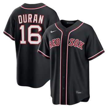 Youth Boston Red Sox #16 Jarren Duran Black Fashion Replica Player Jersey