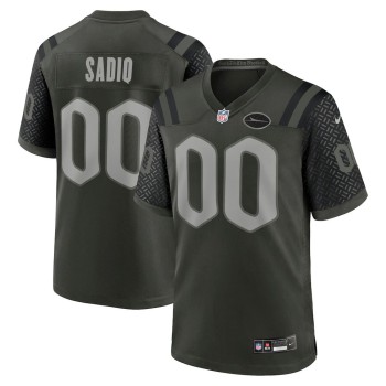 Men's New York Jets Kenyon Sadiq Black 2026 NFL Draft Game Jersey
