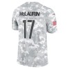 Men's Washington Commanders Terry McLaurin Arctic Camo 2024 Salute to Service Limited Jersey