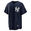 Men's New York Yankees #45 Gerrit Cole Navy Alternate Replica Player Name Jersey