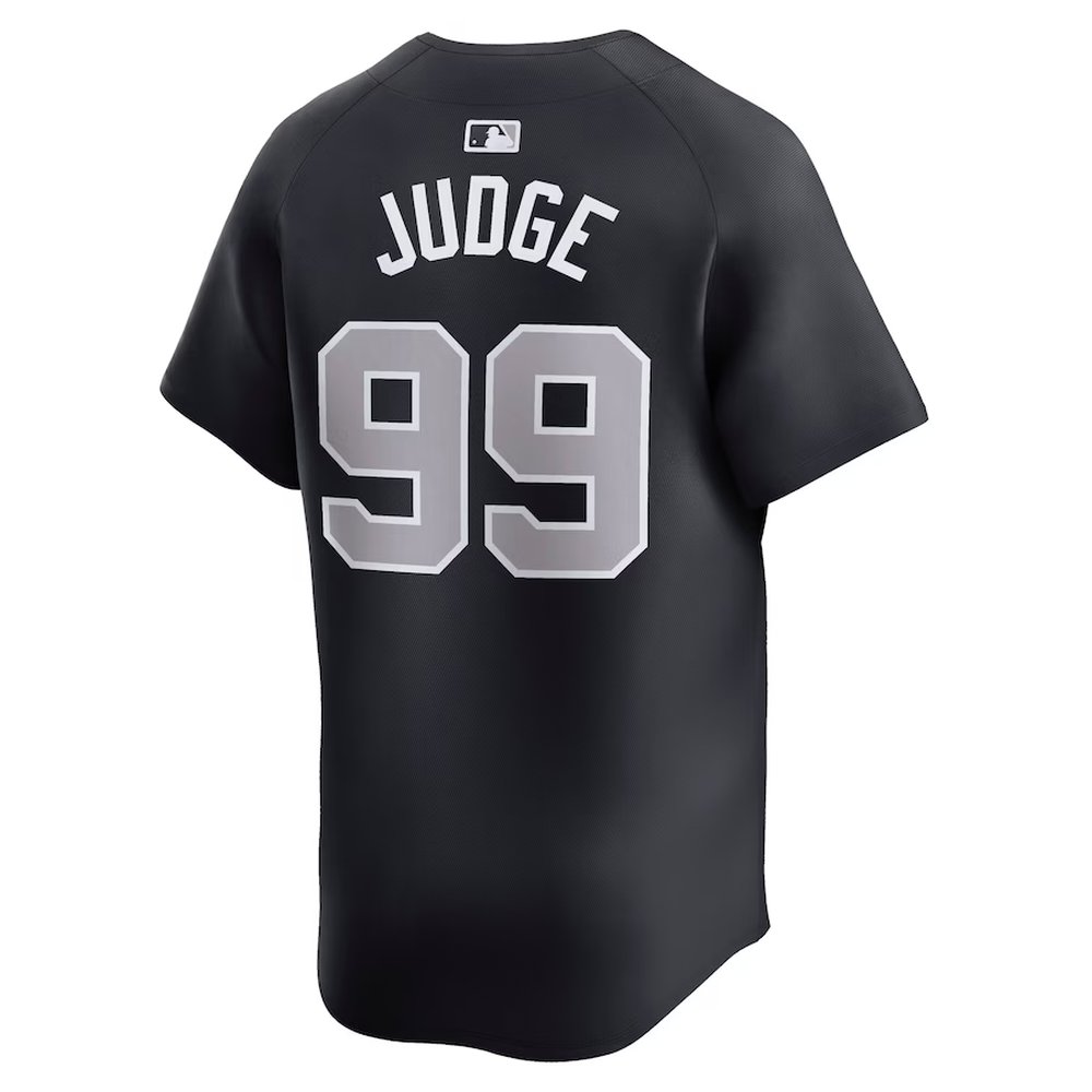 Men's New York Yankees #99 Aaron Judge Navy Alternate Limited Player Jersey Men's New York Yankees #99 Aaron Judge Navy Alternate Limited Player Jersey