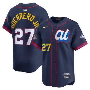 Men's American League #27 Vladimir Guerrero Jr. Nike Navy 2025 All-Star Edition Limited Player Jersey Men's American League #27 Vladimir Guerrero Jr. Nike Navy 2025 All-Star Edition Limited Player Jersey