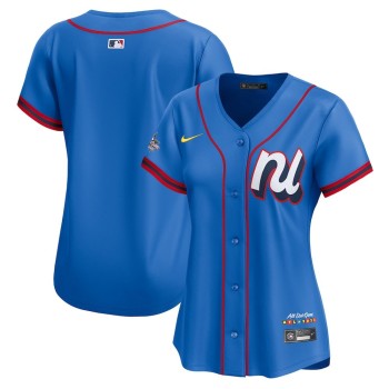 Women's National League Nike Blue 2025 MLB All-Star Limited Jersey Women's National League Nike Blue 2025 MLB All-Star Limited Jersey