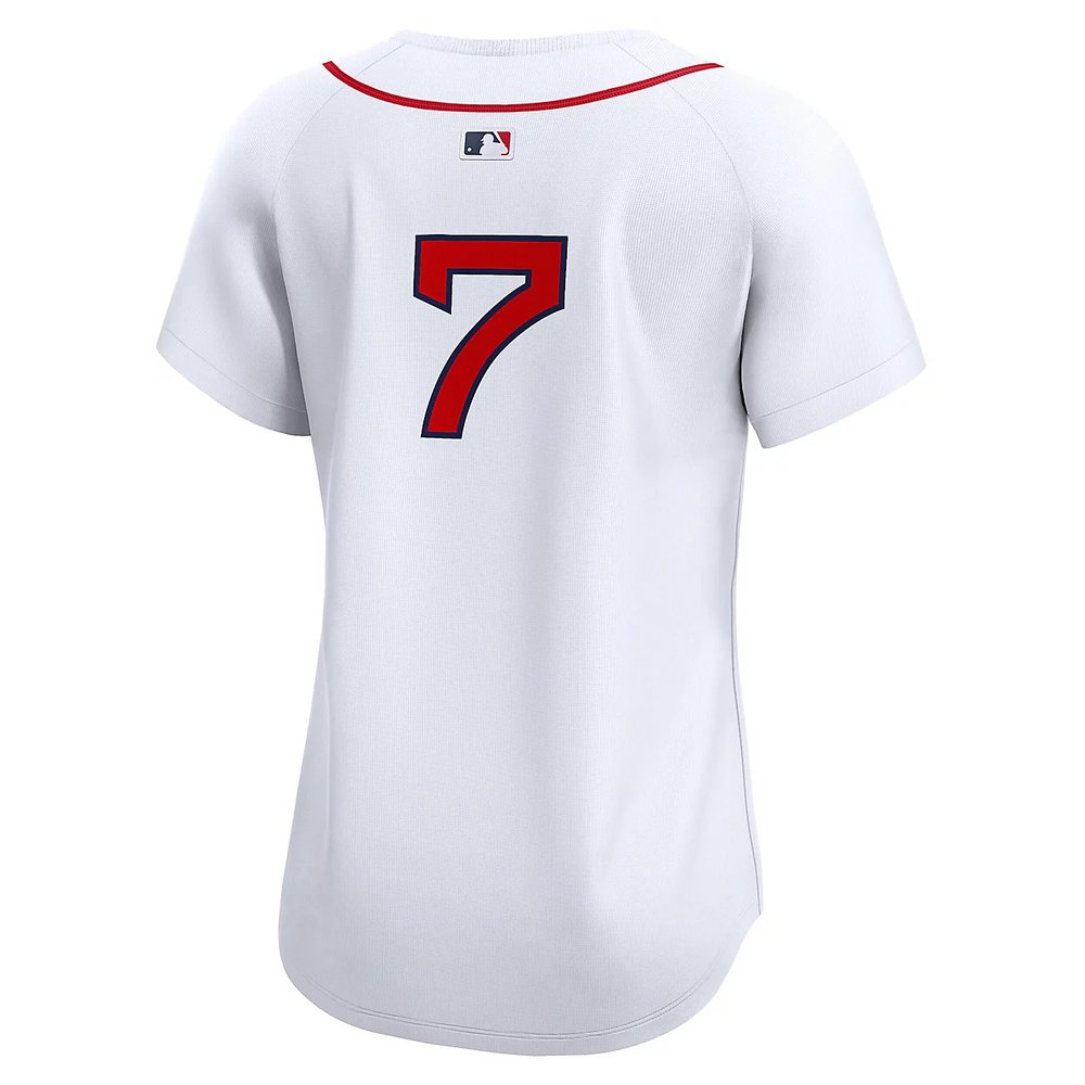 Women's Boston Red Sox #7 Masataka Yoshida White Home Limited Player Jersey