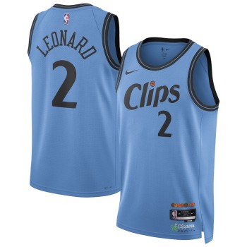 Unisex LA Clippers Kawhi Leonard Light Blue 2024/25 Swingman Player Jersey - City Edition Unisex LA Clippers Kawhi Leonard Light Blue 2024/25 Swingman Player Jersey - City Edition