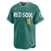 Men's Boston Red Sox #11 Rafael Devers Green 2025 City Connect Limited Player Jersey