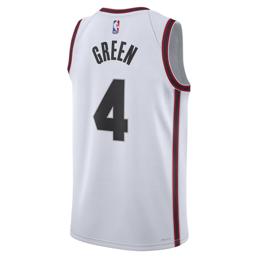 Unisex Houston Rockets Jalen Green White 2024/25 Swingman Player Jersey - City Edition