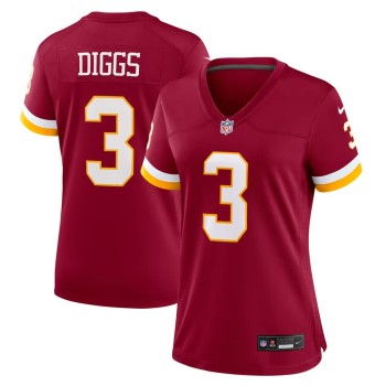 Women's Washington Commanders #3 Stefon Diggs Nike Burgundy Game Jersey