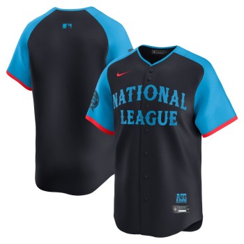 Men's National League Navy 2024 MLB All-Star Game Limited Jersey Men's National League Navy 2024 MLB All-Star Game Limited Jersey