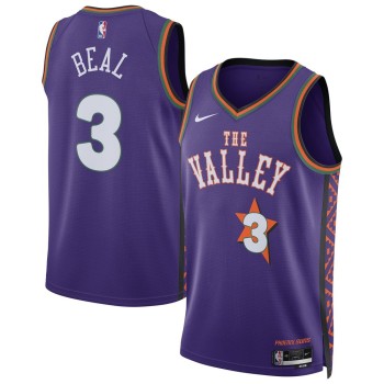 Unisex Phoenix Suns Bradley Beal Purple 2024/25 Swingman Player Jersey - City Edition Unisex Phoenix Suns Bradley Beal Purple 2024/25 Swingman Player Jersey - City Edition