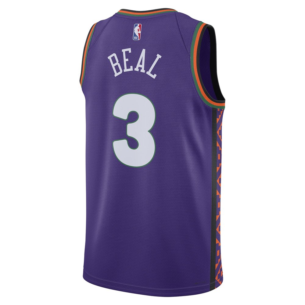 Unisex Phoenix Suns Bradley Beal Purple 2024/25 Swingman Player Jersey - City Edition