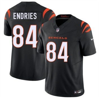 Youth Cincinnati Bengals #84 Jack Endries Black 2026 NFL Draft Vapor F.U.S.E. Limited Jersey Youth Cincinnati Bengals #84 Jack Endries Black 2026 NFL Draft Vapor F.U.S.E. Limited Jersey