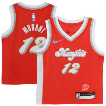 Toddler Memphis Grizzlies Ja Morant Red 2024/25 Swingman Player Jersey - City Edition Toddler Memphis Grizzlies Ja Morant Red 2024/25 Swingman Player Jersey - City Edition