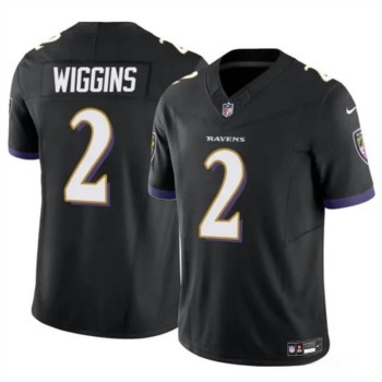 Youth Baltimore Ravens #2 Nate Wiggins Black 2024 Draft F.U.S.E Vapor Limited Football Jersey Youth Baltimore Ravens #2 Nate Wiggins Black 2024 Draft F.U.S.E Vapor Limited Football Jersey