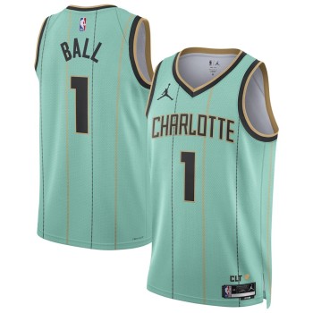 Unisex Charlotte Hornets LaMelo Ball Mint 2024/25 Swingman Player Jersey - City Edition Unisex Charlotte Hornets LaMelo Ball Mint 2024/25 Swingman Player Jersey - City Edition