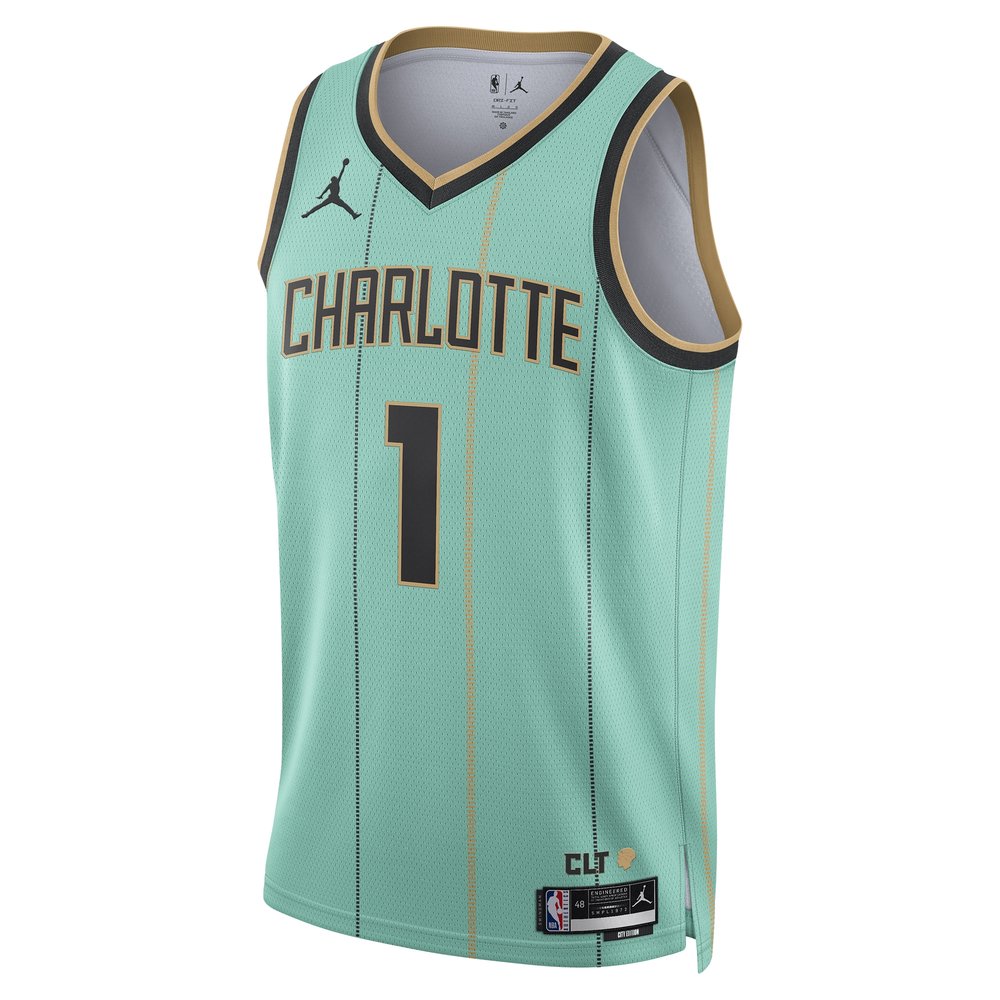 Unisex Charlotte Hornets LaMelo Ball Mint 2024/25 Swingman Player Jersey - City Edition