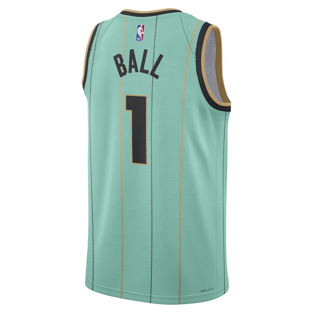 Unisex Charlotte Hornets LaMelo Ball Mint 2024/25 Swingman Player Jersey - City Edition