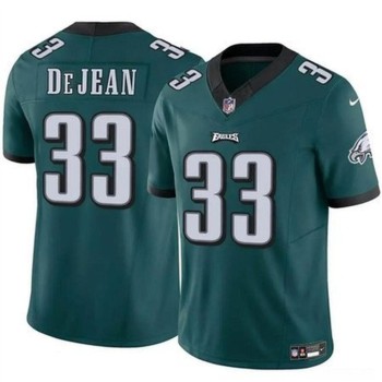 Youth Philadelphia Eagles #33 Cooper DeJean Green 2024 Draft Vapor Untouchable Limited Stitched Football Jersey Youth Philadelphia Eagles #33 Cooper DeJean Green 2024 Draft Vapor Untouchable Limited Stitched Football Jersey