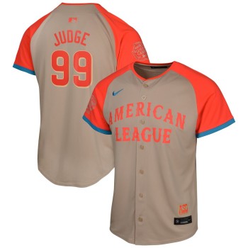 Youth American League #99 Aaron Judge Cream 2024 MLB All-Star Game Limited Player Jersey Youth American League #99 Aaron Judge Cream 2024 MLB All-Star Game Limited Player Jersey