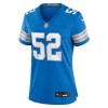 Women's Detroit Lions Netane Muti  Blue Game Jersey