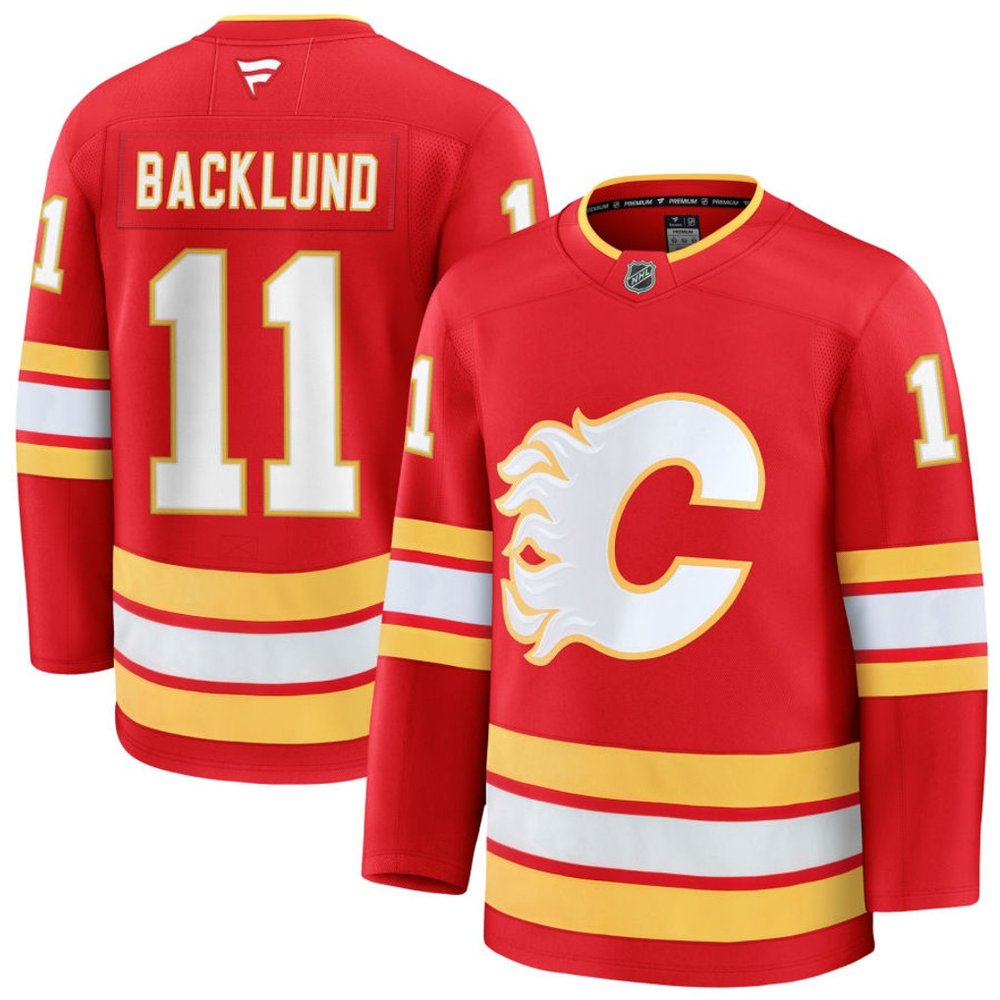 Youth Calgary Flames #11 Mikael Backlund Red Home Jersey Youth Calgary Flames #11 Mikael Backlund Red Home Jersey