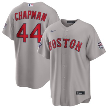 Men's Boston Red Sox #44 Aroldis Chapman Nike Gray 2026 All-Star Game Replica Jersey