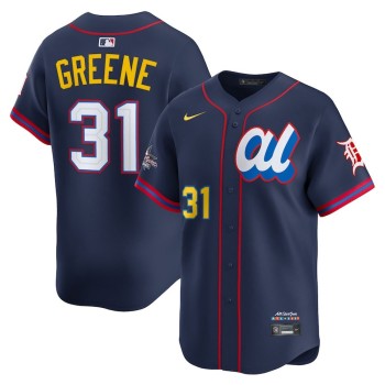 Men's American League #31 Riley Greene Nike Navy 2025 All-Star Edition Limited Player Jersey