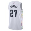 Unisex Denver Nuggets Jamal Murray White 2024/25 Swingman Player Jersey - City Edition