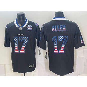 Youth Buffalo Bills #17 Josh Allen Black Vapor Limited Jersey